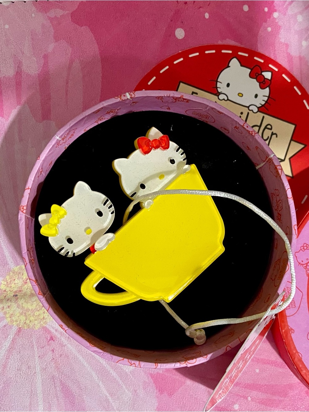 Kitty HELLO & MiMmY collaboration ErStWiLdEr brooch new - Picture 6 of 8